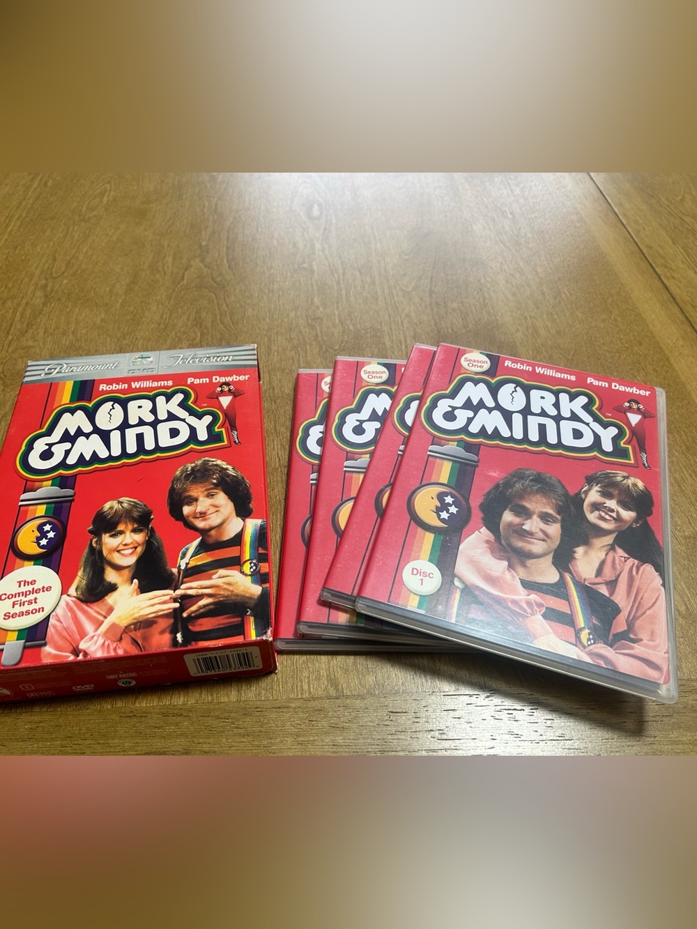 Mork & Mindy DVD Box Set - Red Cover 
Complete First Season